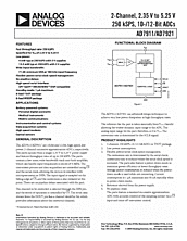 DataSheet AD7921 pdf